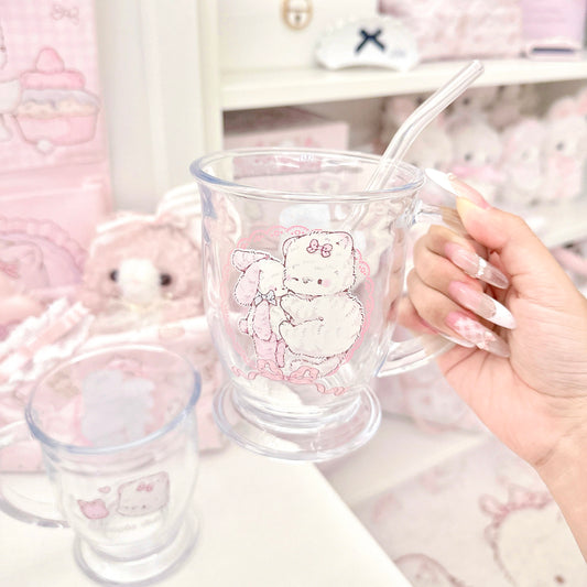 Cute cat water cup