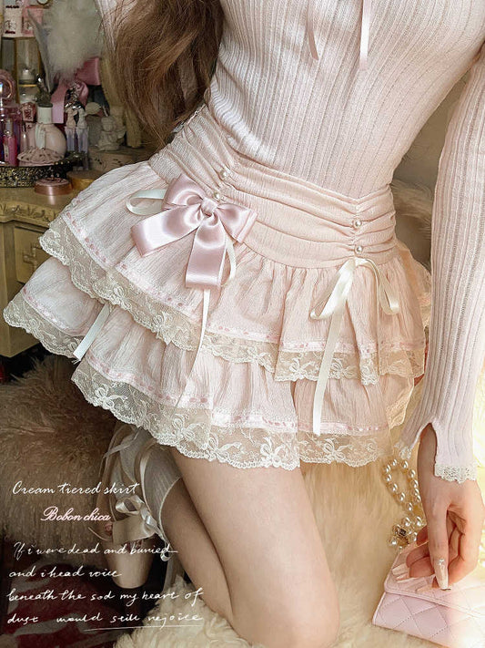Sakura Lace Antique Skirts