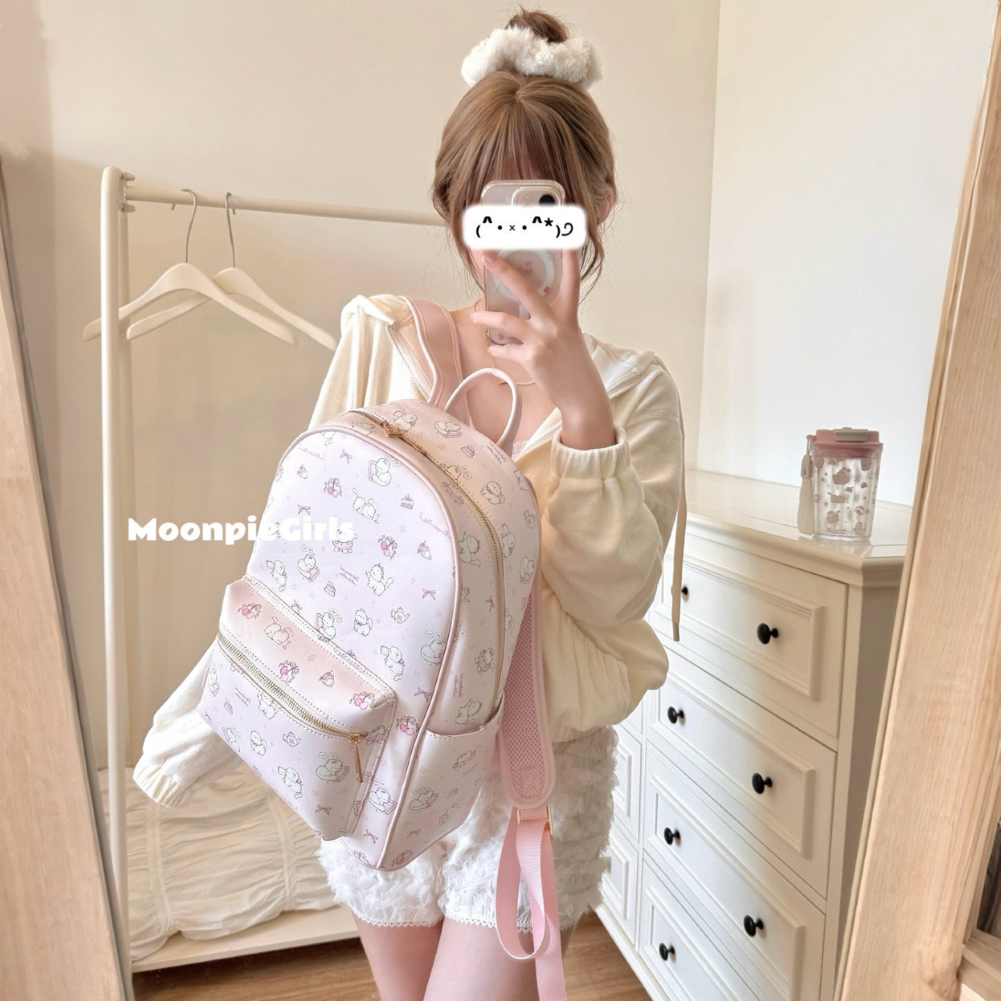 kawaii cats backpack