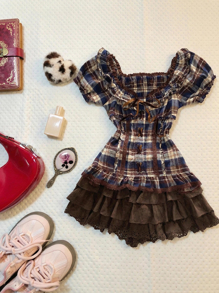 retro plaid shirt