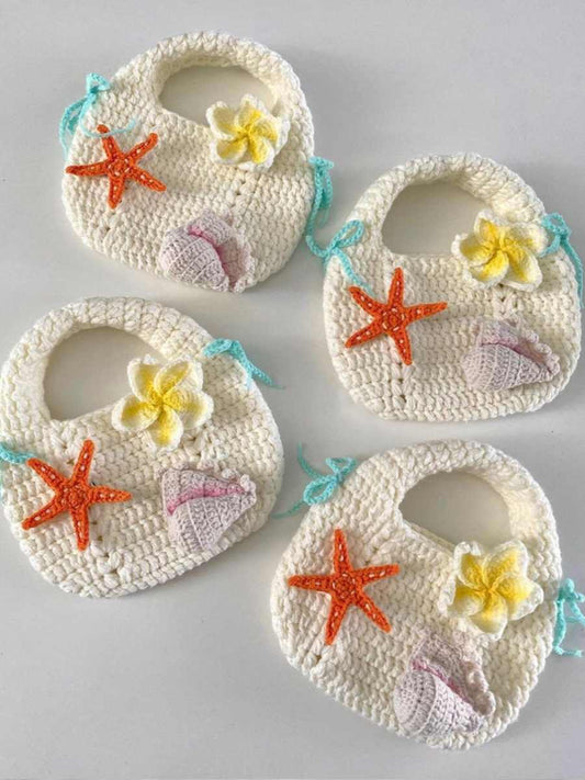 Diy Handmade Crochet Ocean Shell Bag