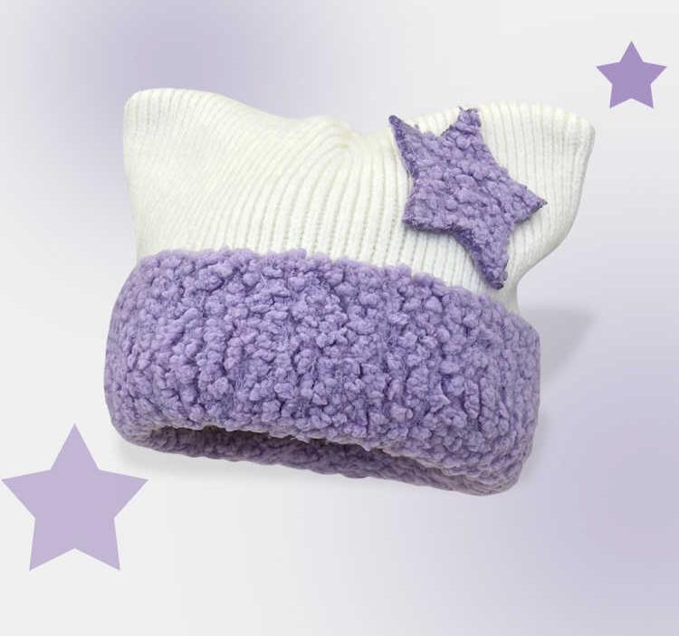 Yabi Cat Ears Woolen Hat