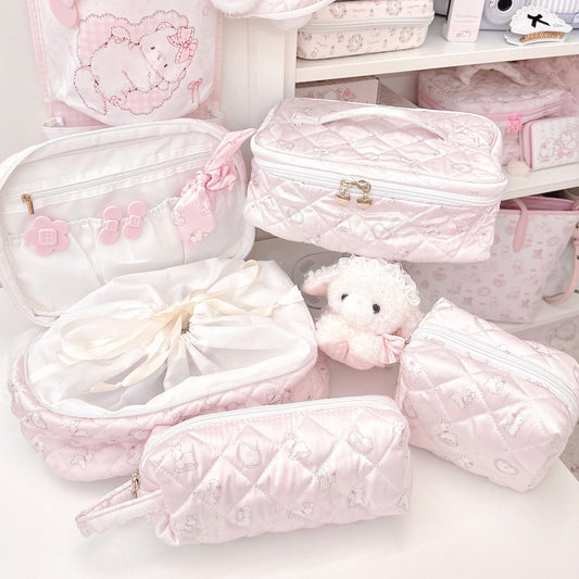bunny cosmetic bag