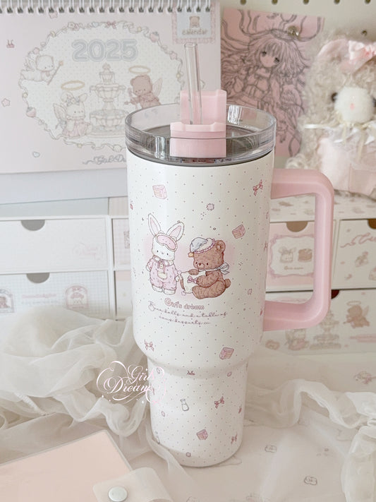 Girl's Dream Rabbit Bear Ice Cup