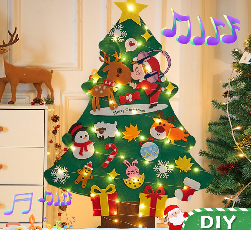 Christmas tree diy decorations