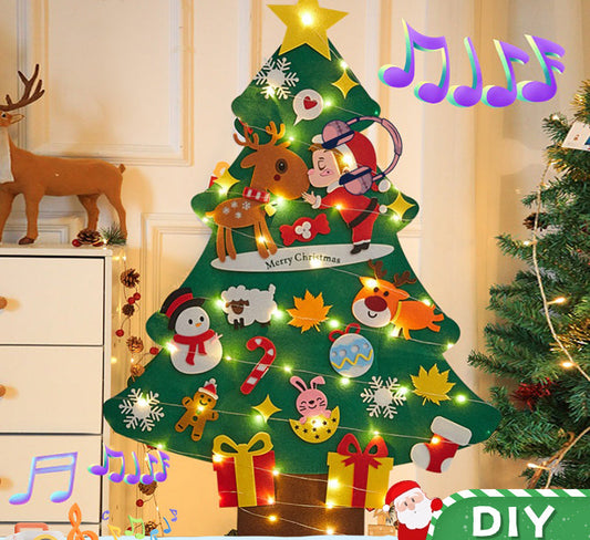 Christmas tree diy decorations