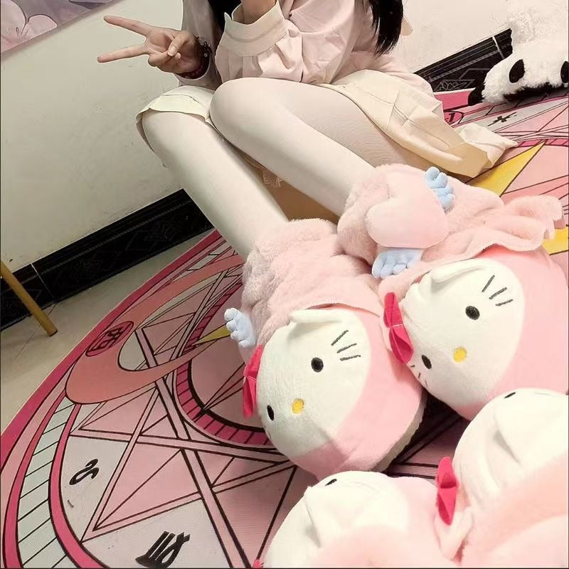 Cute Kitty cotton slippers