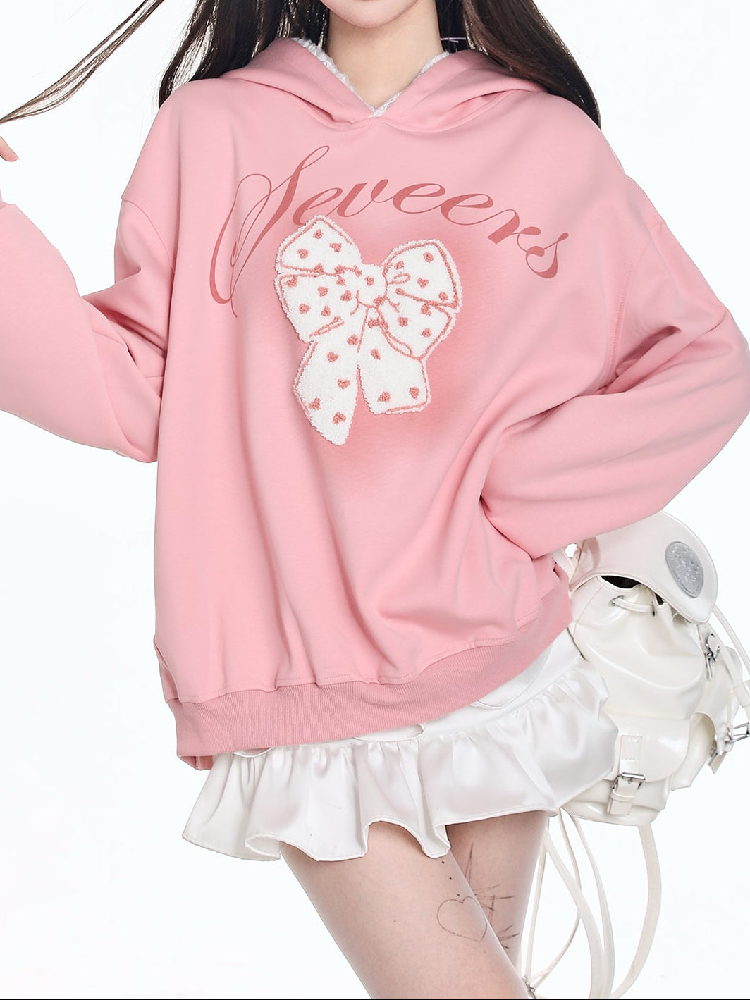 coquette bow sweatshirt