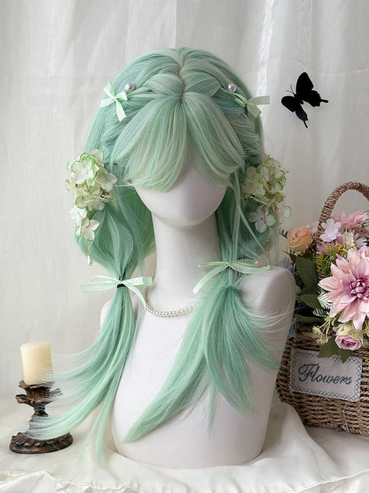 Mint Mambo Milk Green Wig