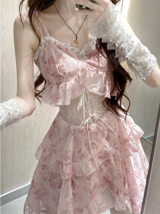 Sweet Princess Floral Dress