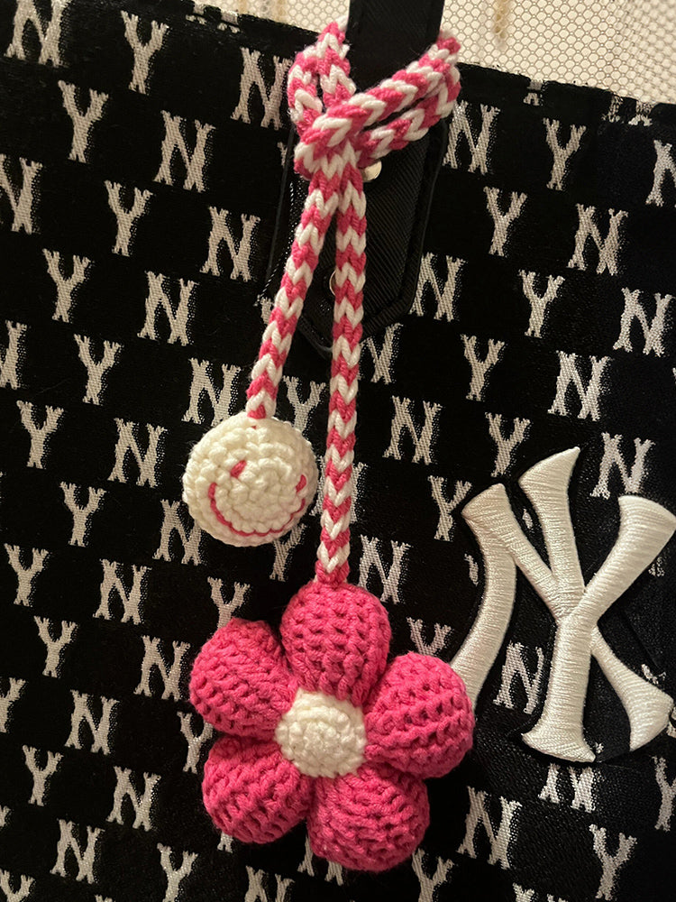 diy crochet puff flower kit