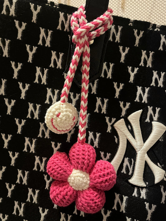 diy crochet puff flower kit