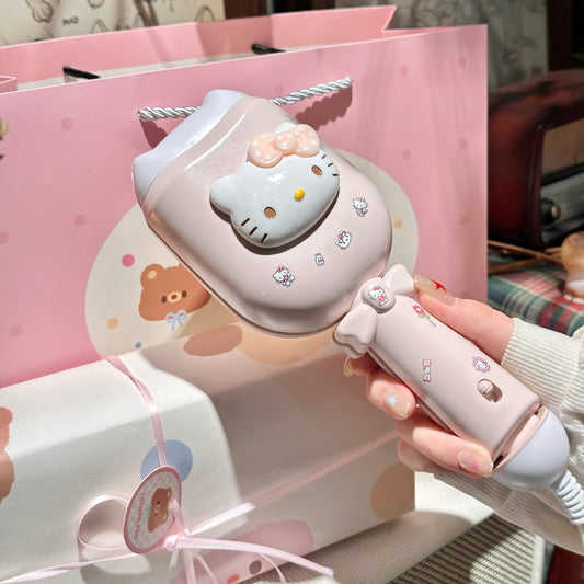 cute kitty claw egg roll splint perm