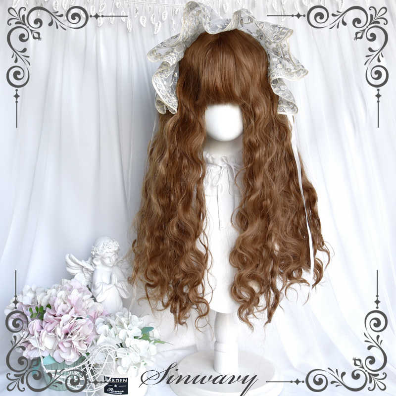 Brown Retro Doll Wig