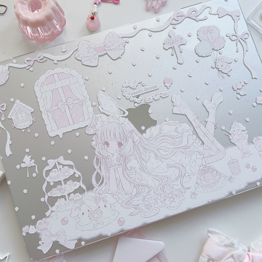 MacBook angel heart protective case