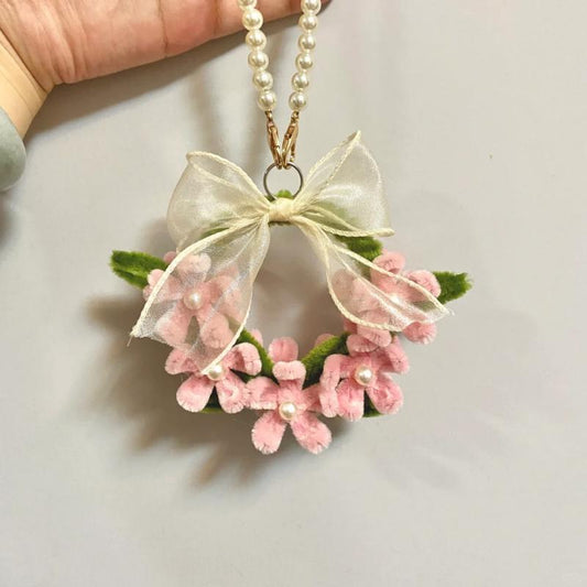 handmade Twist stick car pendant