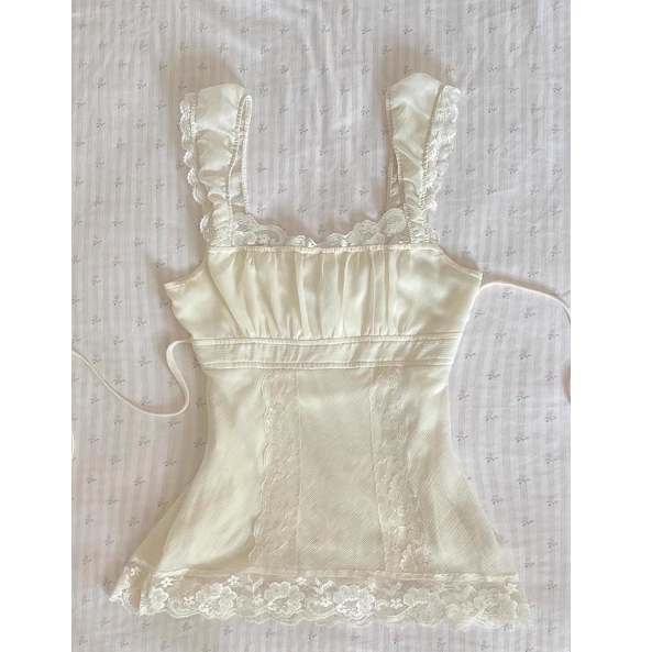 Pure lace camisole