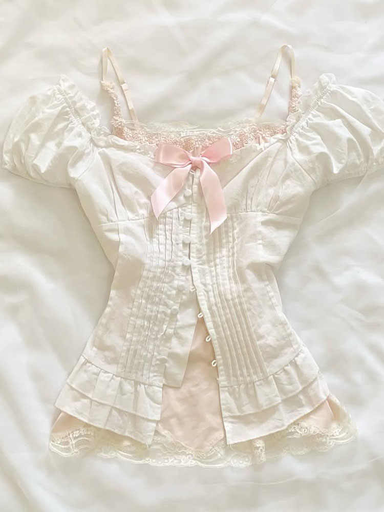 Retro Pure White Shirt