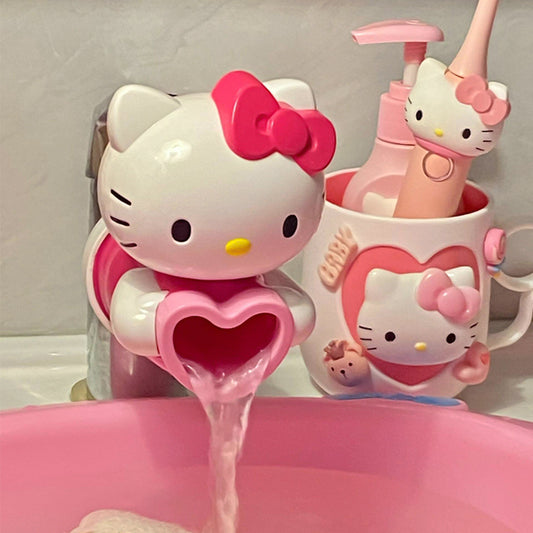 cute kitty Faucet extender splash-proof