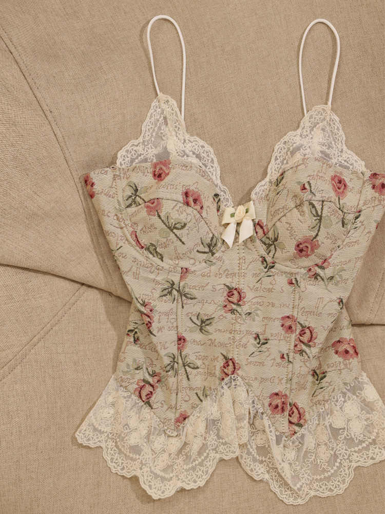 Retro Floral Camisole