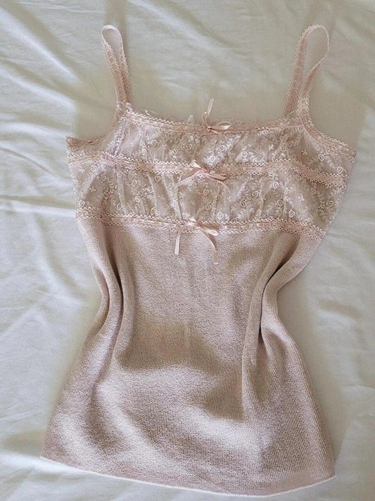 INS style lace camisole