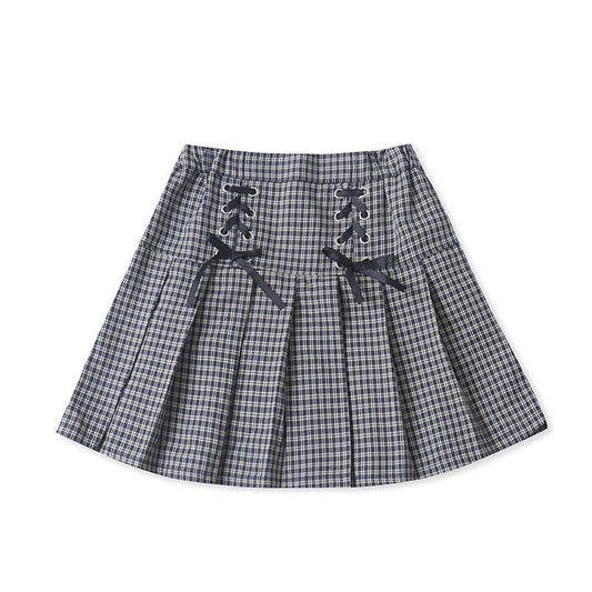 Preppy Plaid Pleated Skirt