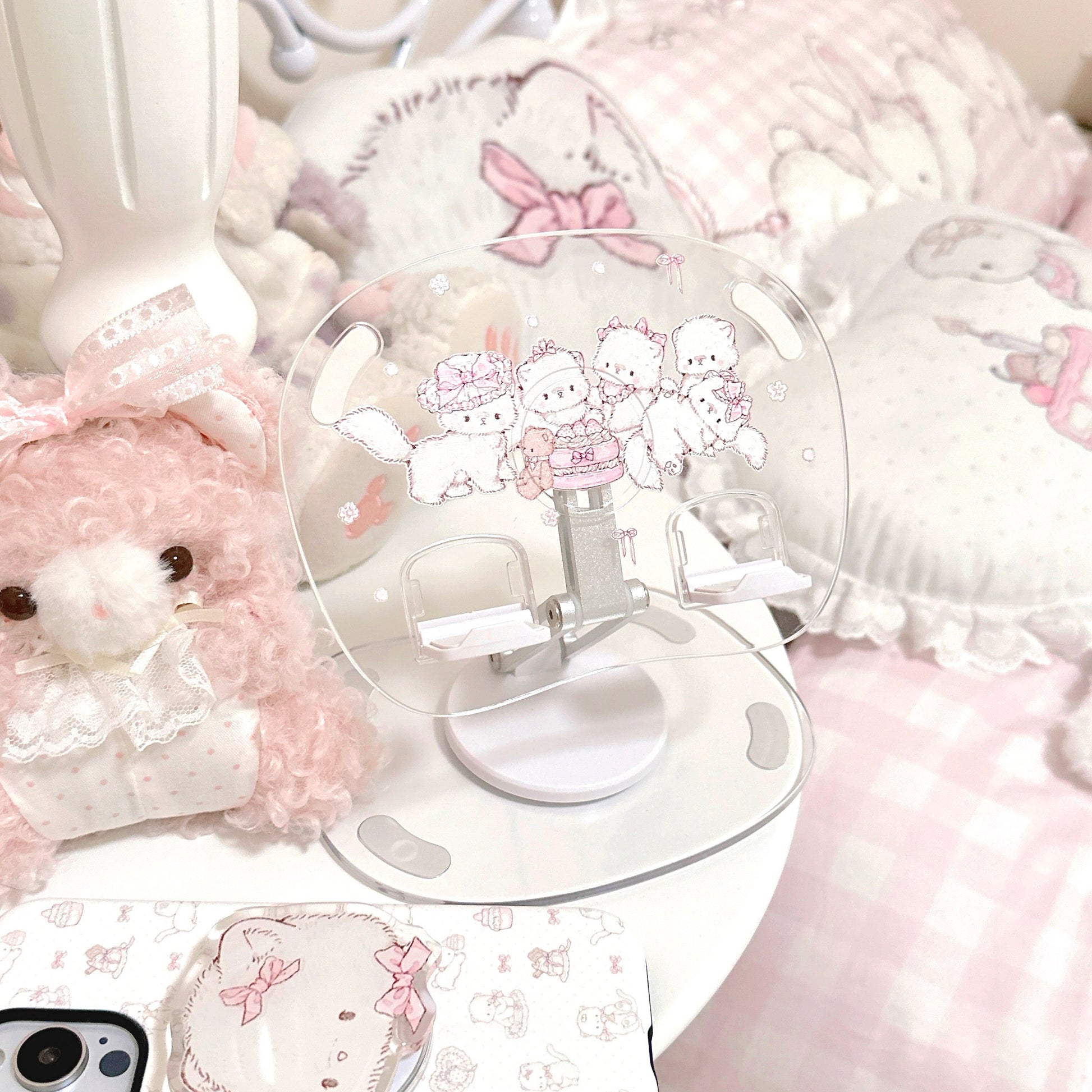 kawaii acrylic tablet stand acrylic