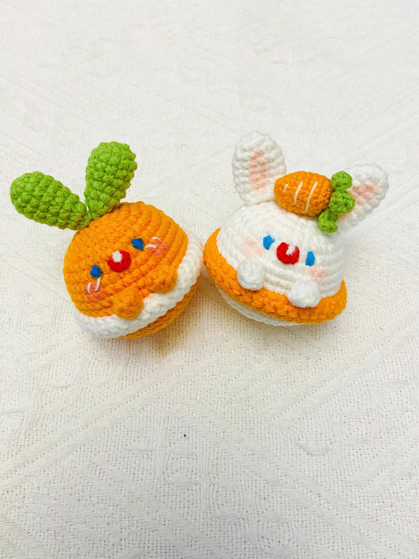 diy crochet cute carrot rabbit kit