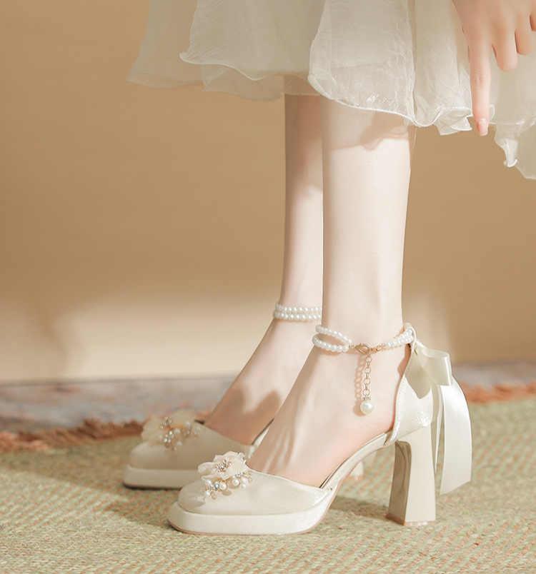 Satin Fairy Coquette Shoes