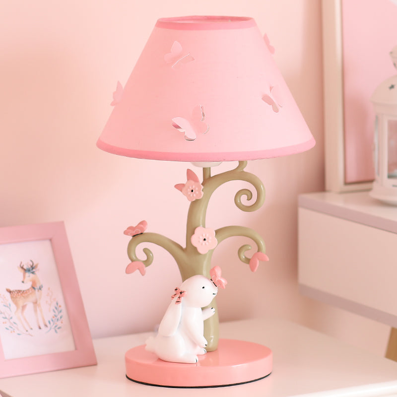 rabbit pink kawaii night light