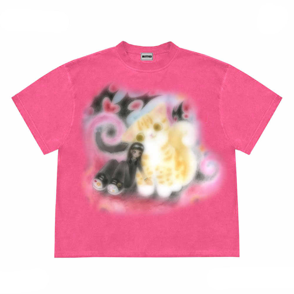 Kitten Illustrations Tee