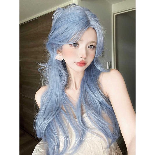 Blues Melody Curly Wig