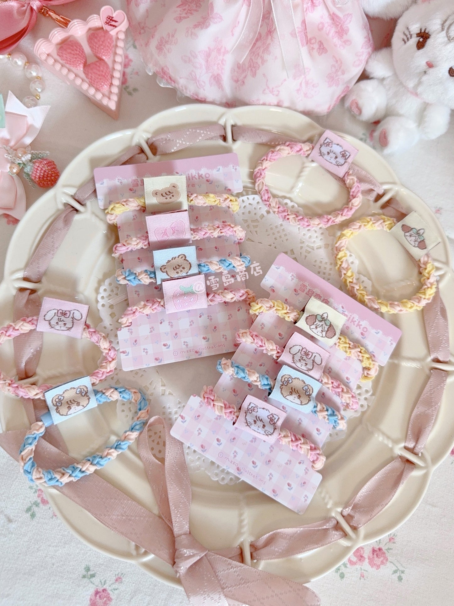 kawaii hair rope