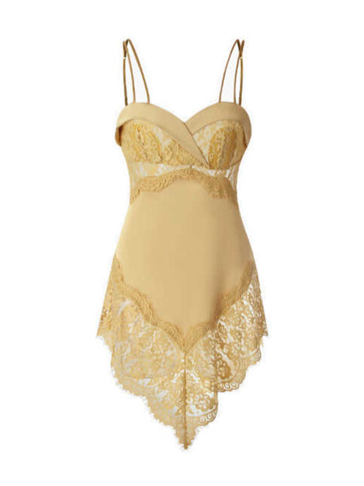 Ice Silk Lace Nightgown