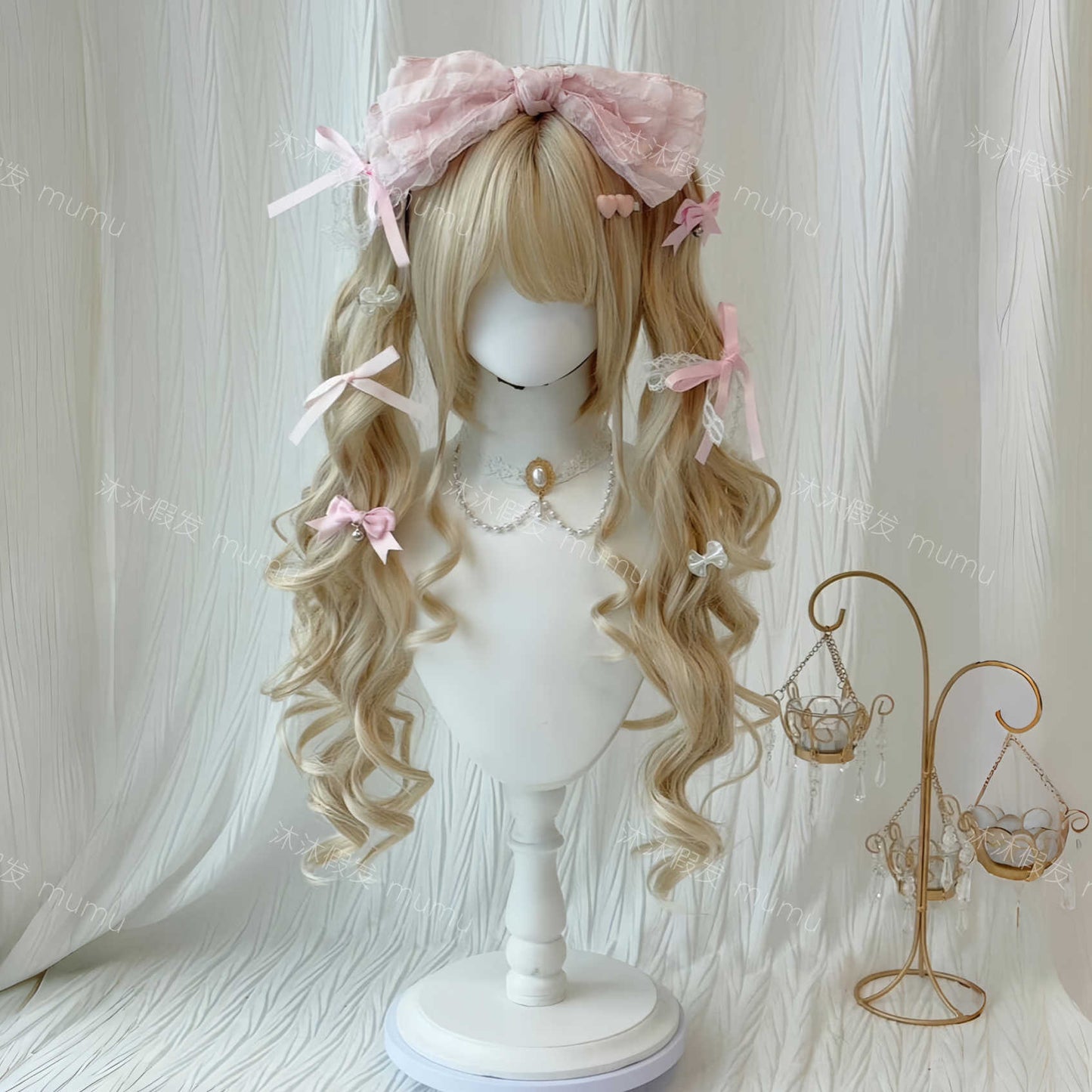 Lolita Doll Long Curly Wig