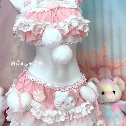 Sweetheart Maid Pajama Set