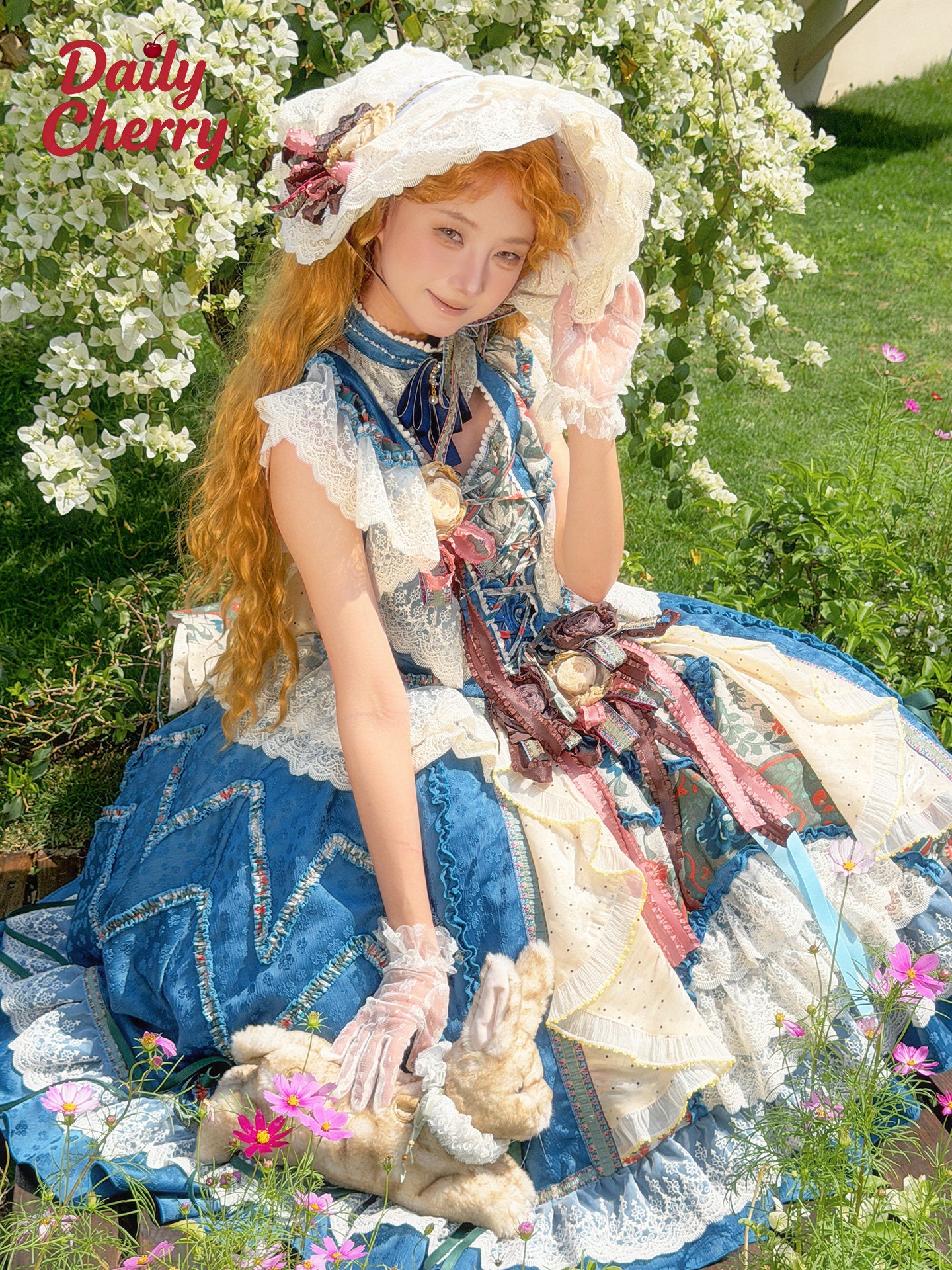 "Monet's Lakeside" Classical Lolita Dress