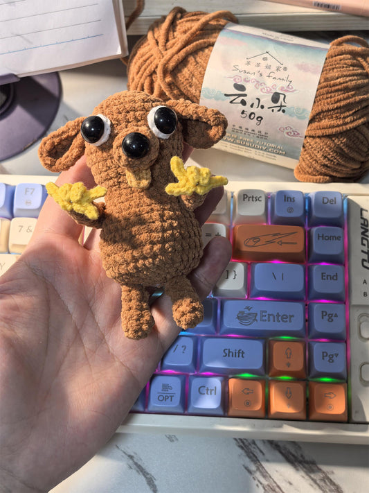 diy wool Chihuahua doll kit