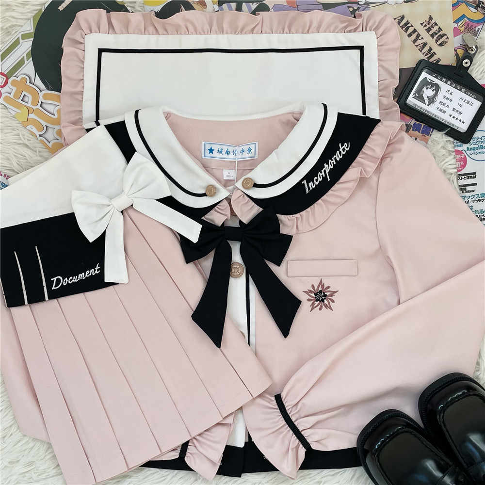 Yuzakura Pink JK Uniform