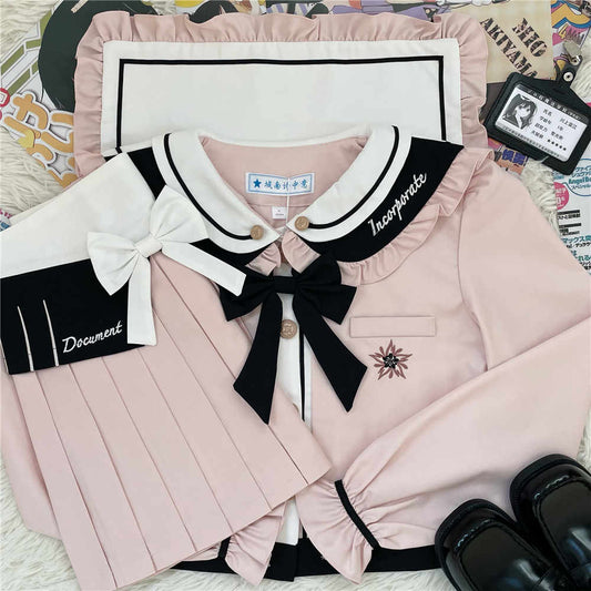 Yuzakura Pink JK Uniform