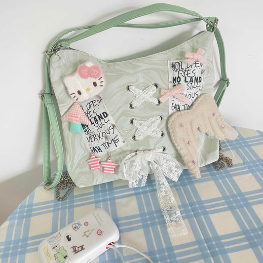 Y2K Soft Girl Shoulder Bag