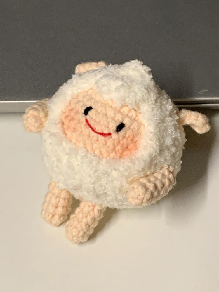 diy wool lamb doll
