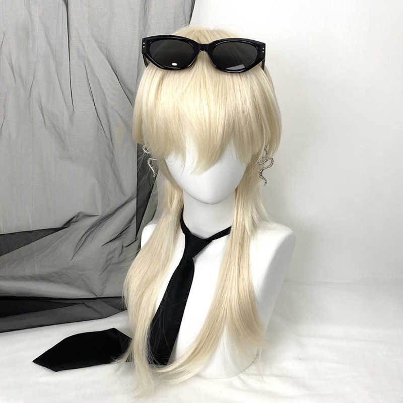 Gold Jellyfish Wig