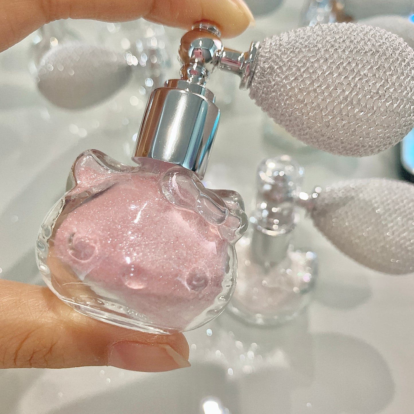 Kitty Highlight Powder Glitter Spray