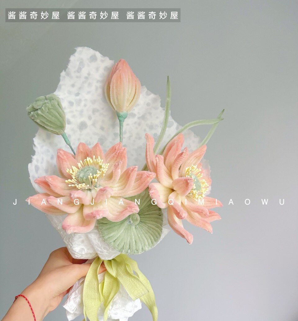 Lotus Bouquet DIY Chenille Stem Craft Kit