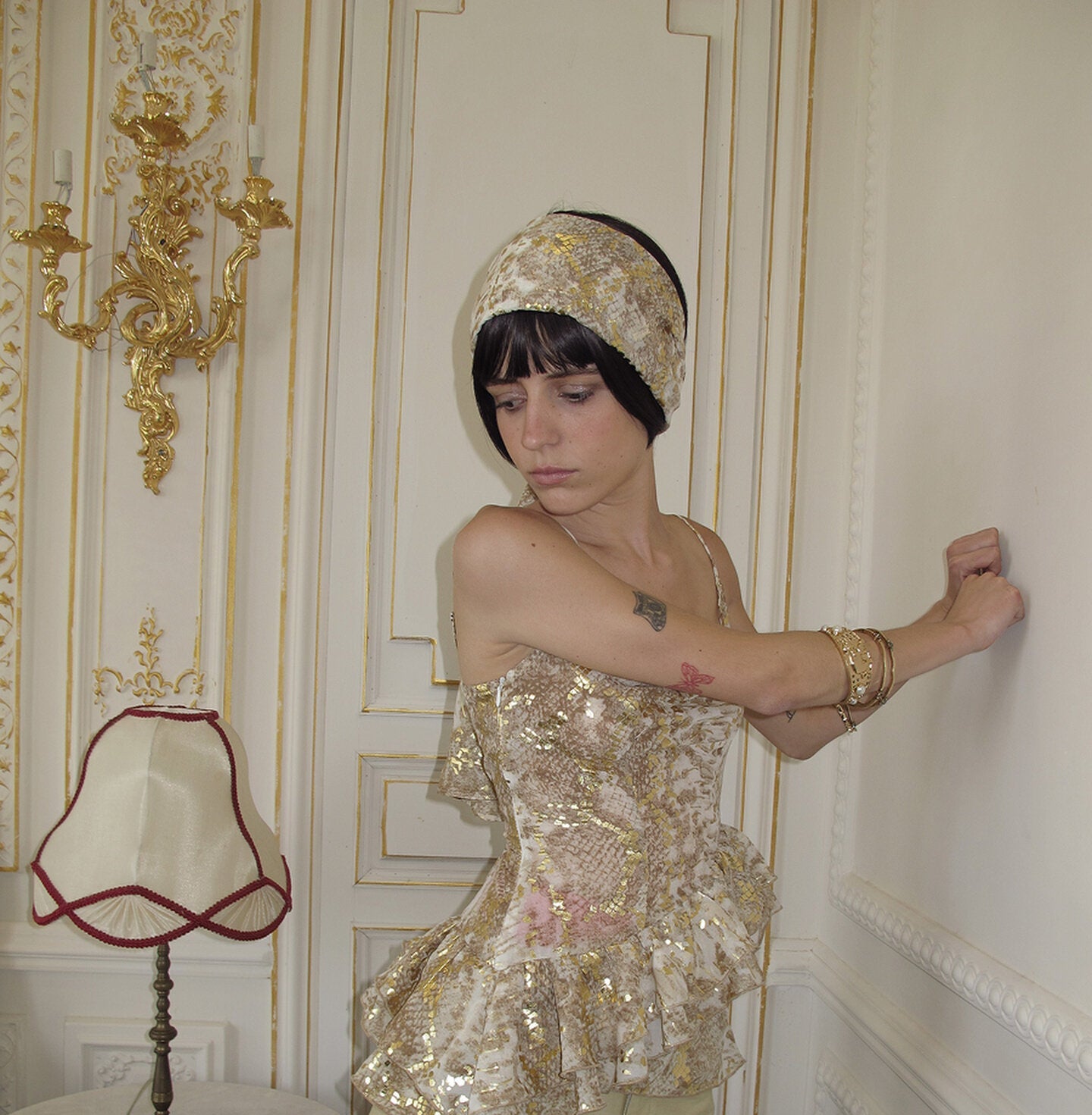 Vintage Gatsby Headscarf