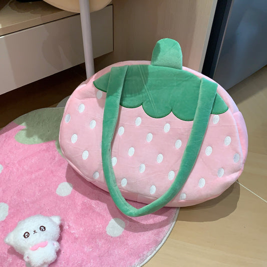 kawaii strawberry handbag