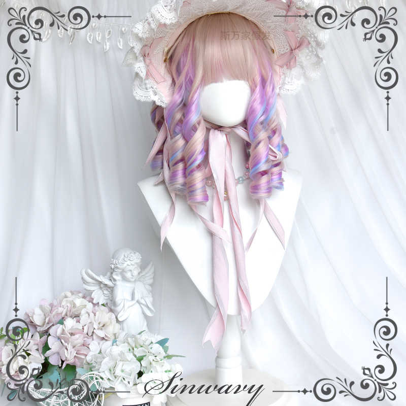 Roman Roll Lolita Wig