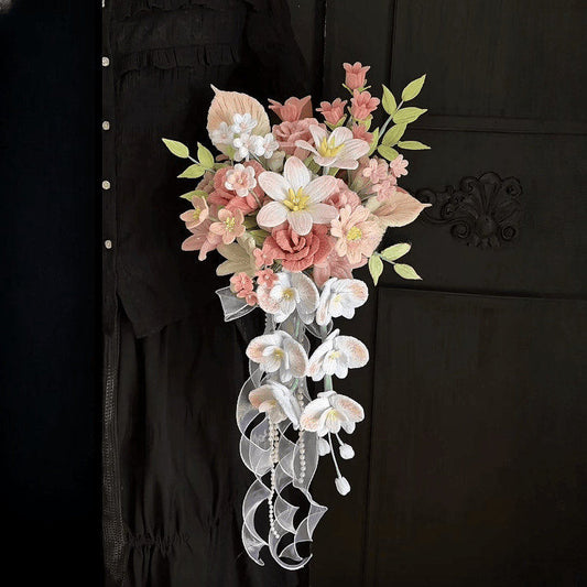 DIY Chenille Stem Bridal Bouquet Craft Kit