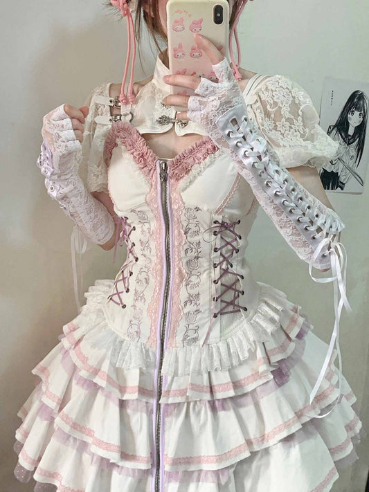 Lolita Rose JSK Embroidery Dress